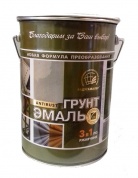 "Радуга" Грунт-эмаль "3 в 1" желтый 57 кг