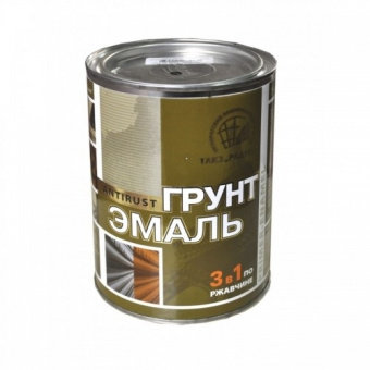 "Радуга" Грунт-эмаль "3 в 1" бежевый 0,9кг — лакокрасочный материал, Азбука Красок