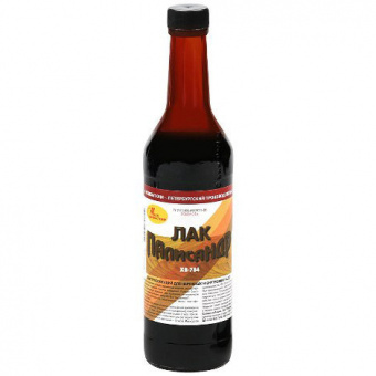 Лак ХВ-784 0,5 л. палисандр — лакокрасочный материал, Азбука Красок