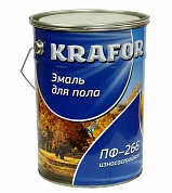 Эмаль ПФ-266 золотистая 6 кг КРАФОР