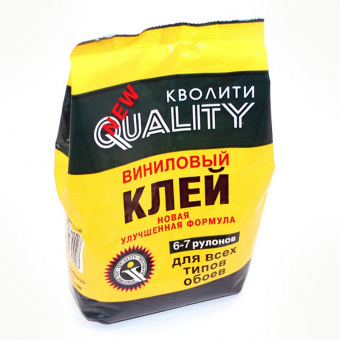 "Quality" Клей обойный виниловый 0,2 г (30) — лакокрасочный материал, Азбука Красок